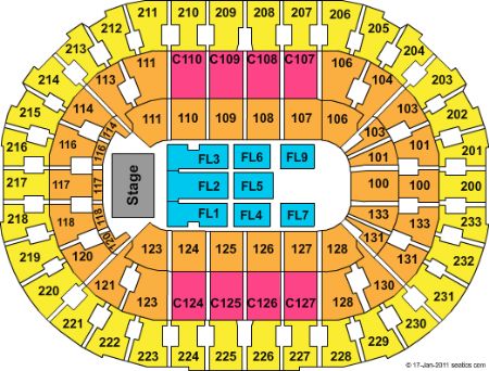 Quicken Loans Arena Seating Chart