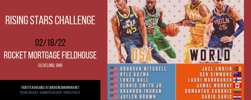 Rising Stars Challenge at Rocket Mortgage FieldHouse tickets Rising Stars Challenge at Rocket Mortgage FieldHouse
