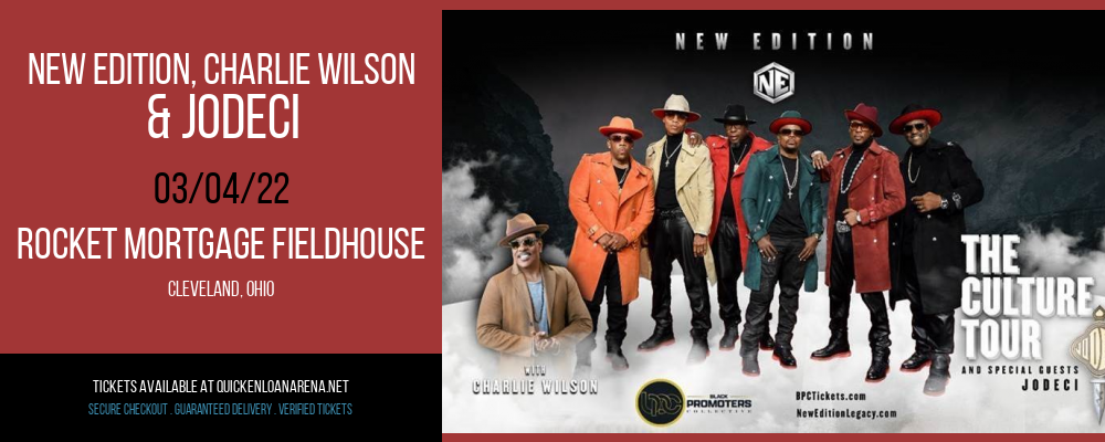 New Edition, Charlie Wilson & Jodeci at Rocket Mortgage FieldHouse