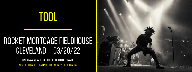 Tool at Rocket Mortgage FieldHouse tickets Tool at Rocket Mortgage FieldHouse