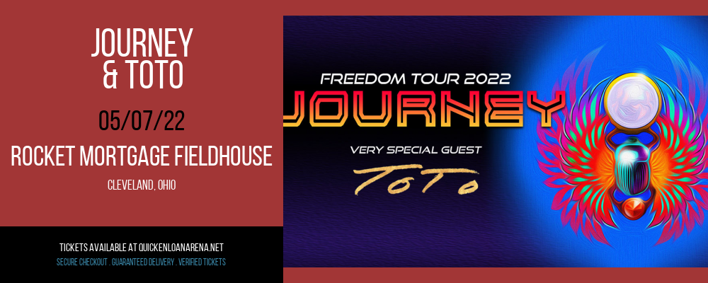 Journey & Toto at Rocket Mortgage FieldHouse
