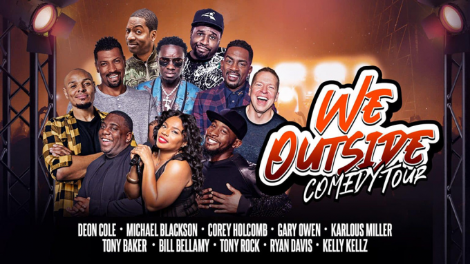 We Outside Comedy Tour: Deon Cole, Corey Holcomb, Gary Owen, Tony Rock, Ryan Davis & Kelly Kellz [CANCELLED] at Rocket Mortgage FieldHouse