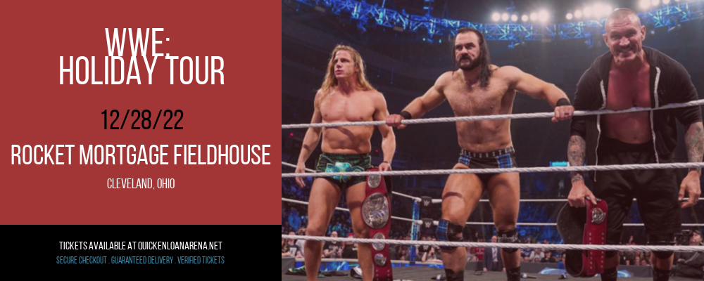 WWE: Holiday Tour at Rocket Mortgage FieldHouse