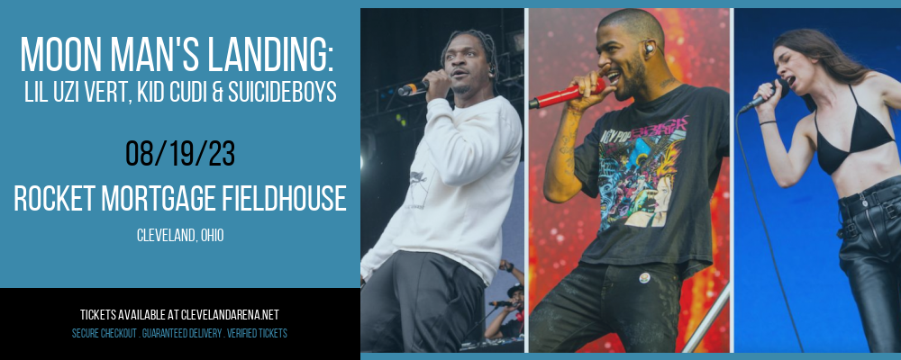 Moon Man's Landing: Lil Uzi Vert, Kid Cudi & Suicideboys [CANCELLED] at Rocket Mortgage FieldHouse