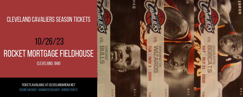 Cleveland Cavaliers Season Tickets at Rocket Mortgage FieldHouse