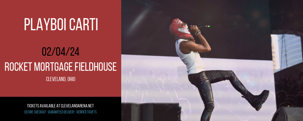 Playboi Carti at Rocket Mortgage FieldHouse