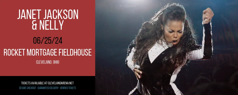 Janet Jackson & Nelly at Rocket Mortgage FieldHouse
