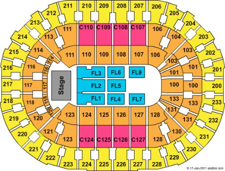 Rocket Morte Fieldhouse Seating Chart