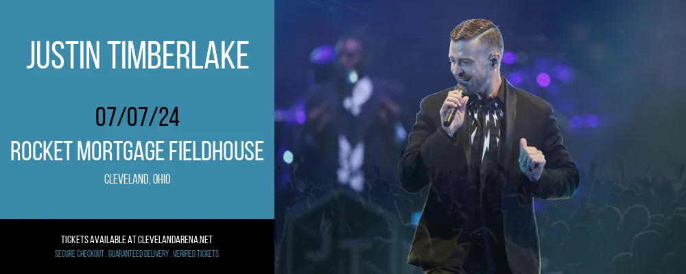 Justin Timberlake at Rocket Mortgage FieldHouse