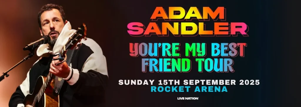 Adam Sandler at Rocket Arena