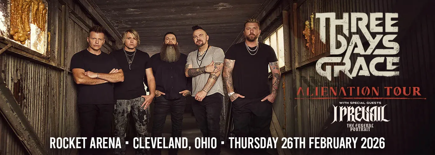 Three Days Grace, I Prevail &amp; The Funeral Portrait