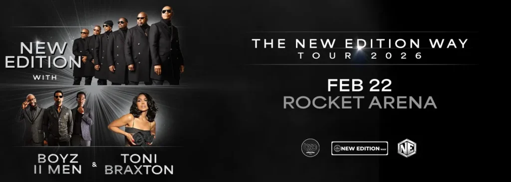 New Edition at Rocket Arena